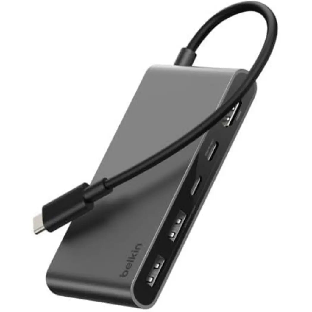 Belkin USB C 5 Port Hub with 4K 60Hz HDMI & 100W Power Delivery Black – Image 4
