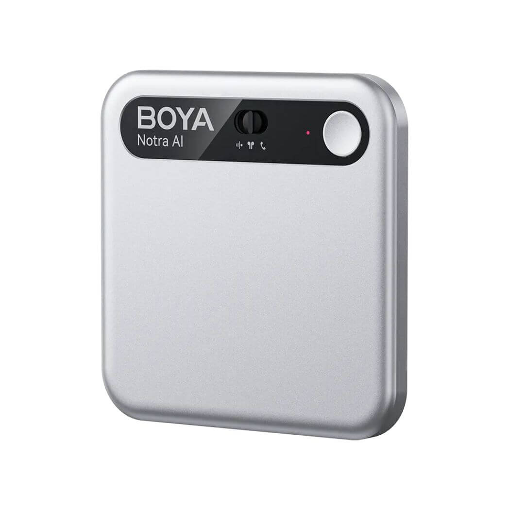 Boya Notra AI Note Taker – Smart Recording & Transcription Device (64GB) – Image 5