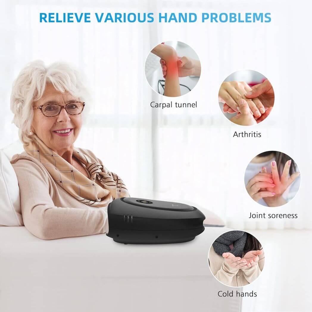 COMFIER Hand Massager with Heat & Compression Intelligent – Image 4