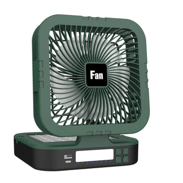 Camping Fan F915 – Portable Solar Rechargeable Camping Fan