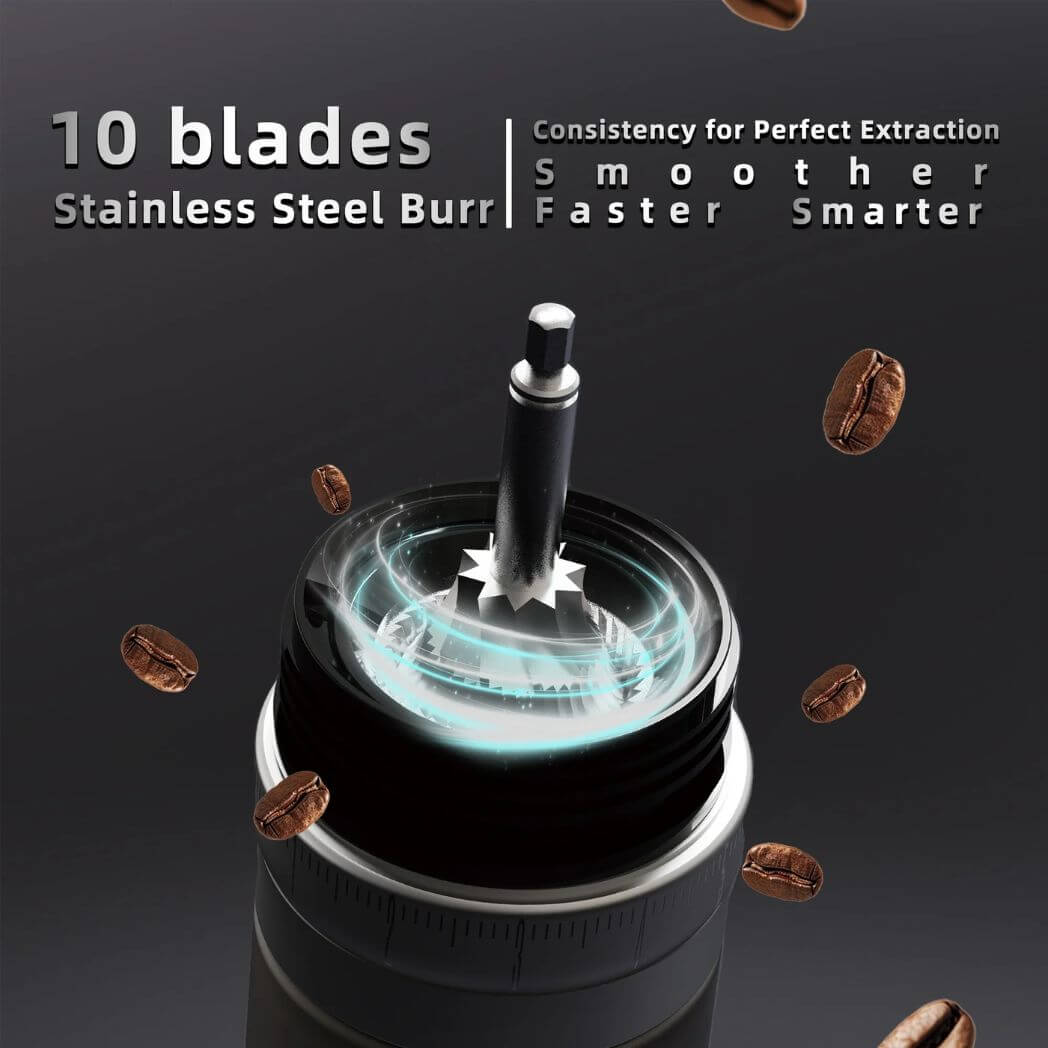 Cera+ Portable Electric Coffee Grinder – Image 4