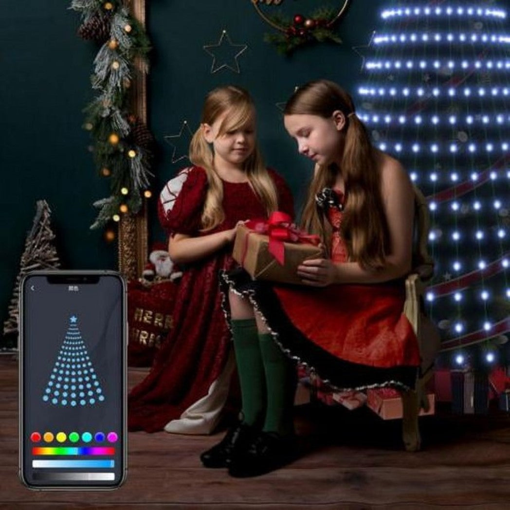 Christmas Tree Lights For Decoration with Remote Control 1.8M – Image 3