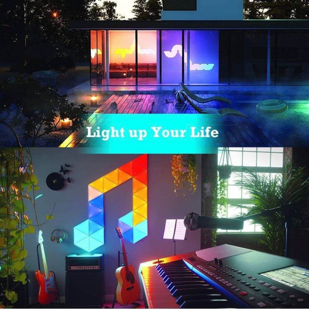 Cololight Triangle Kit 6 Pcs – Ambient Lighting Panels with Music Response – Image 3
