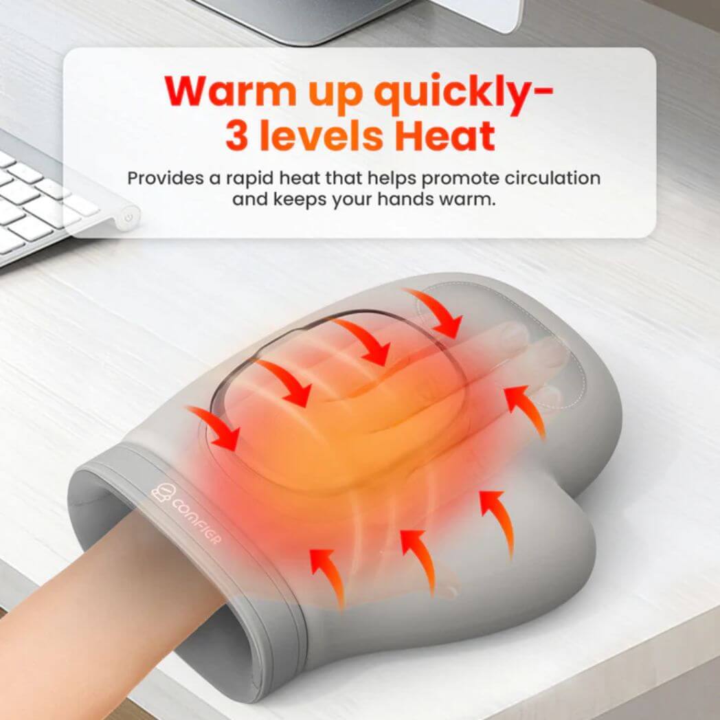 Comfier 4403 Wireless Hand Massager – Heat & Compression { 2025 Updated } – Image 3