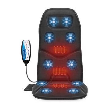 Comfier Back Massager with Heat – Vibration Massage Chair Pad
