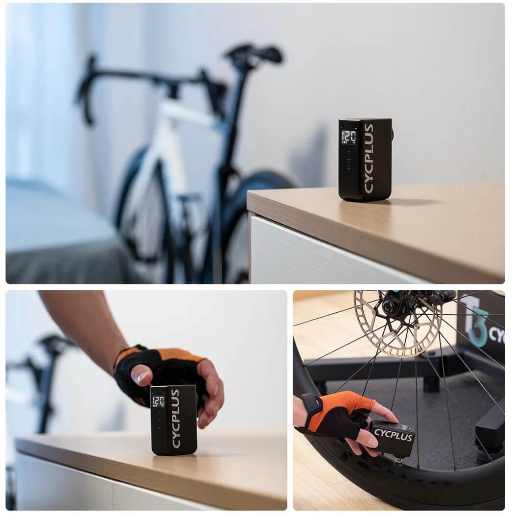 Cycplus AS2 Pro – Mini Bicycle Tire Inflator – Image 4
