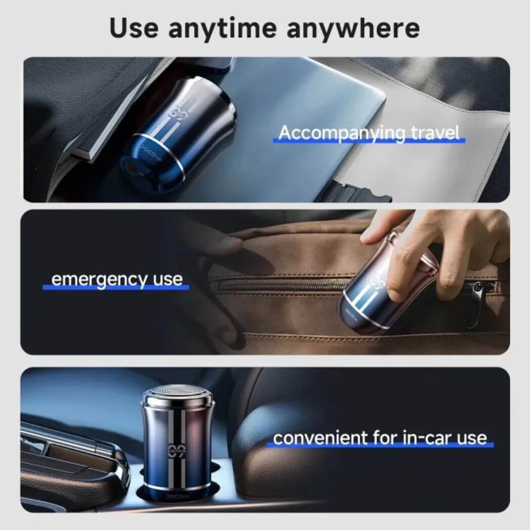 Doco Lab DOCO Mini Electric Shaver RA001 – Portable Travel Razor (Wet & Dry – Image 3