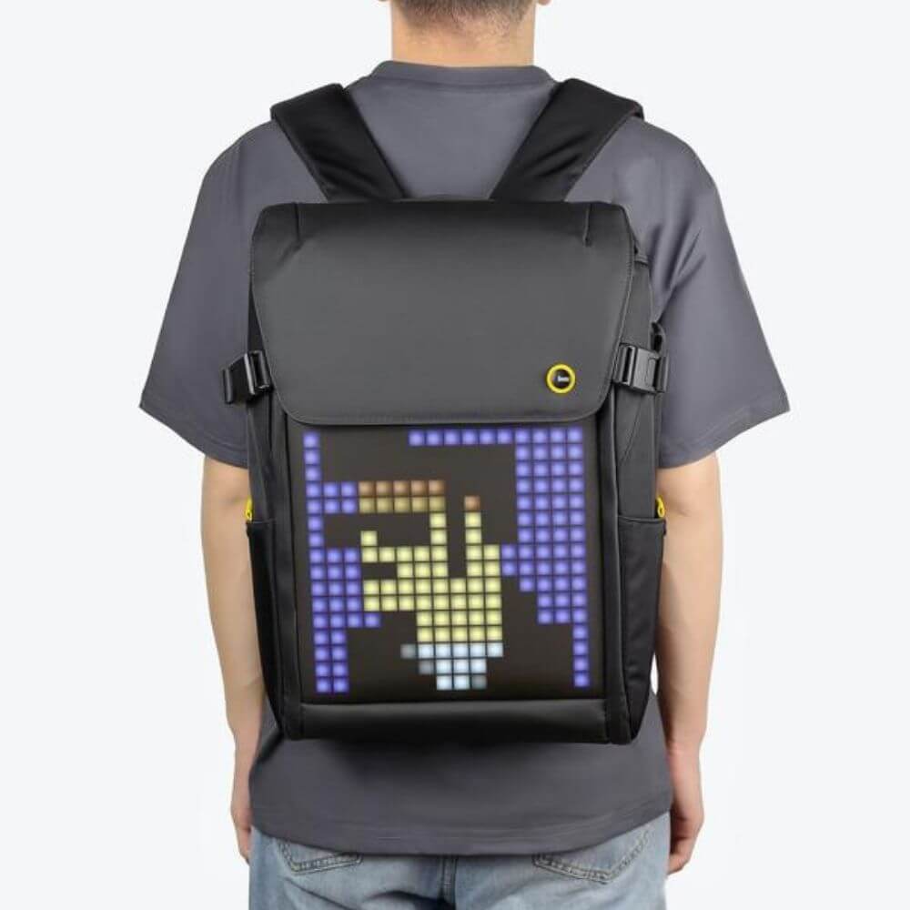Divoom Backpack-M – Large-capacity Pixel Art Backpack – Image 3