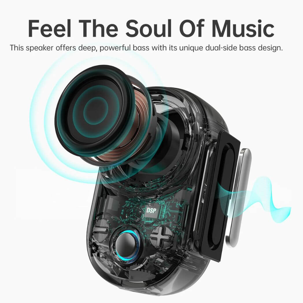 Divoom Itour-S Portable Mini Wearable Bluetooth Speaker – Image 2