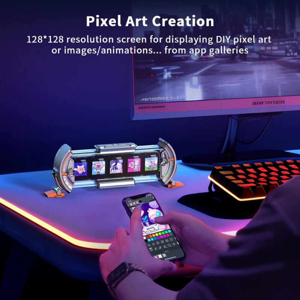 Divoom Times Gate – Pixel Art Informative Display – Image 2