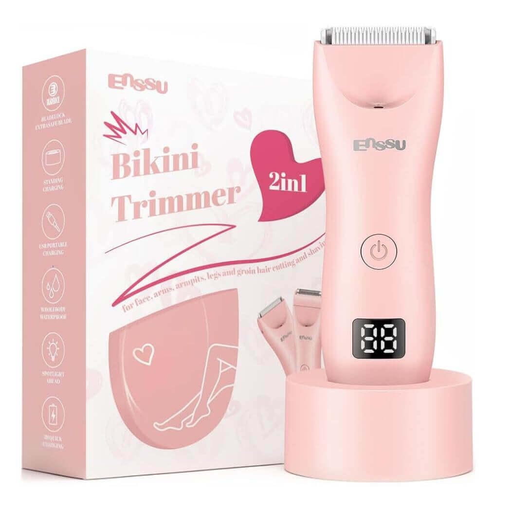 ENSSU Bikini Trimmer for Women – 2-in-1