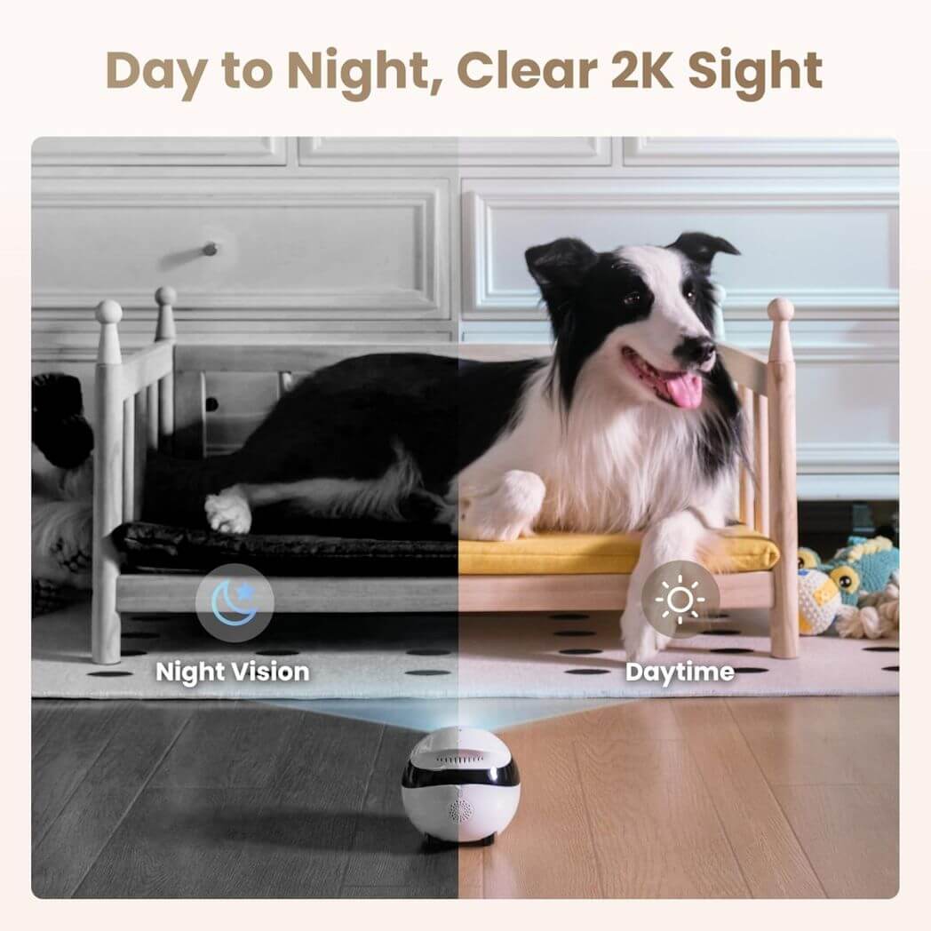 Enabot EBO Air 2 FamilyBot – Indoor Security Camera Robot (2K Pet Camera) – Image 5