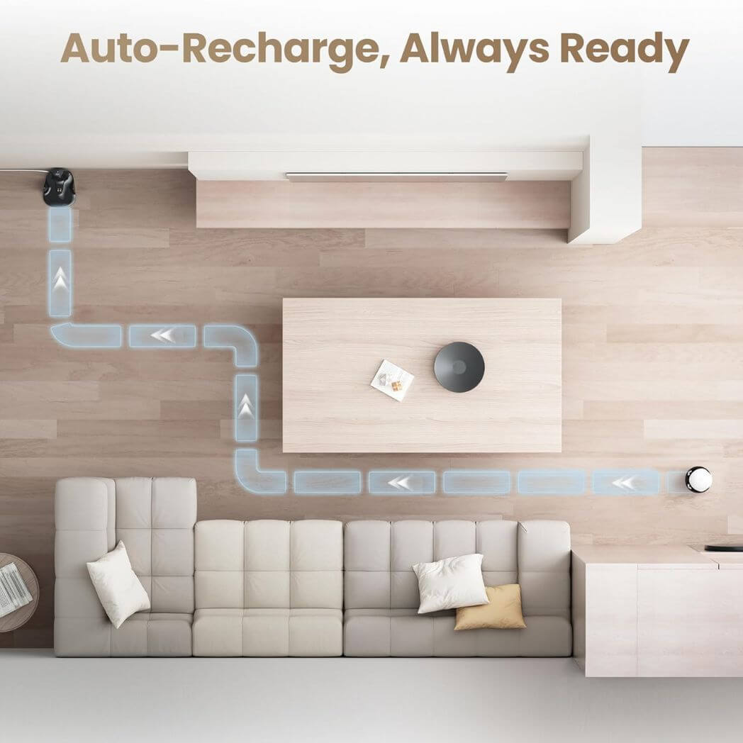 Enabot EBO Air 2 FamilyBot – Indoor Security Camera Robot (2K Pet Camera) – Image 4