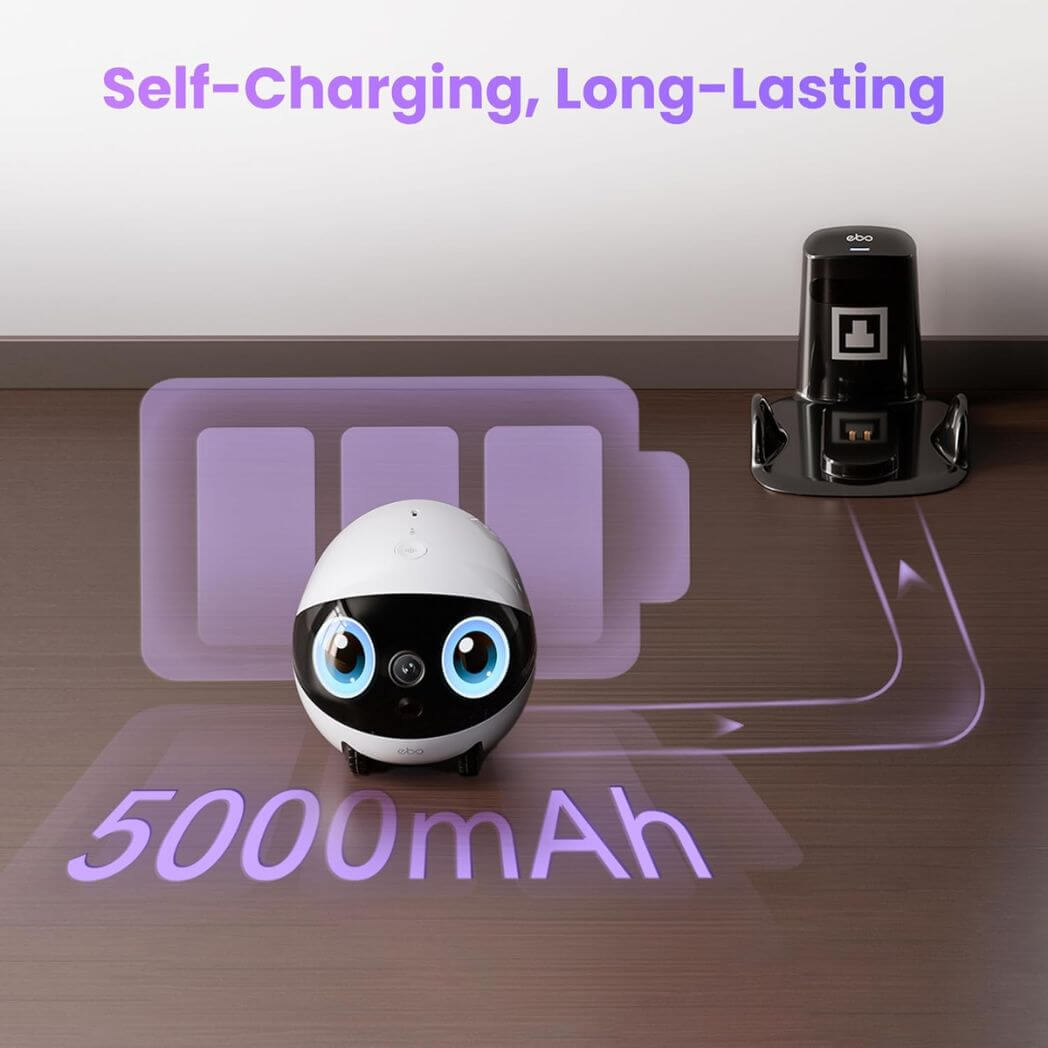 Enabot EBO Air 2 Plus FamilyBot 3K Home Camera Robot – Image 3