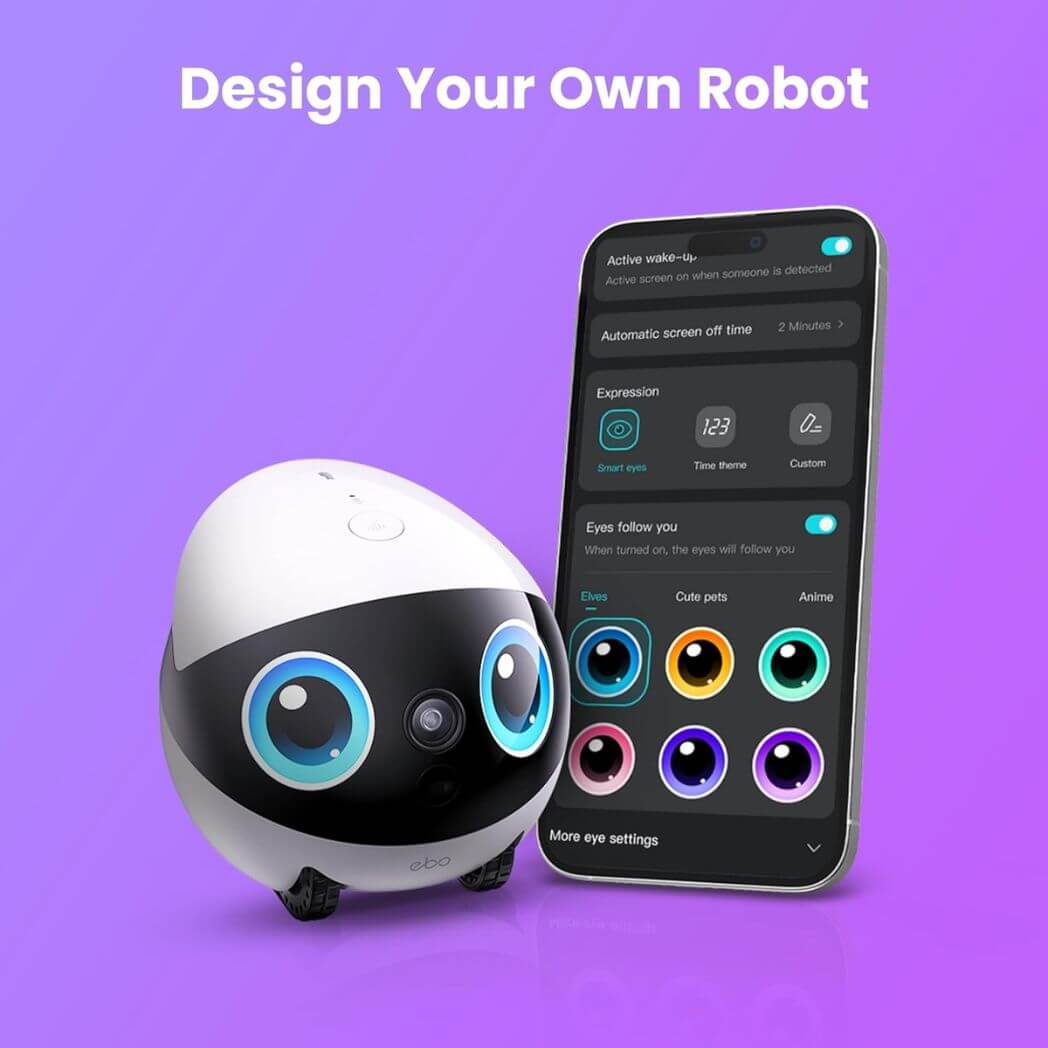 Enabot EBO Air 2 Plus FamilyBot 3K Home Camera Robot – Image 8