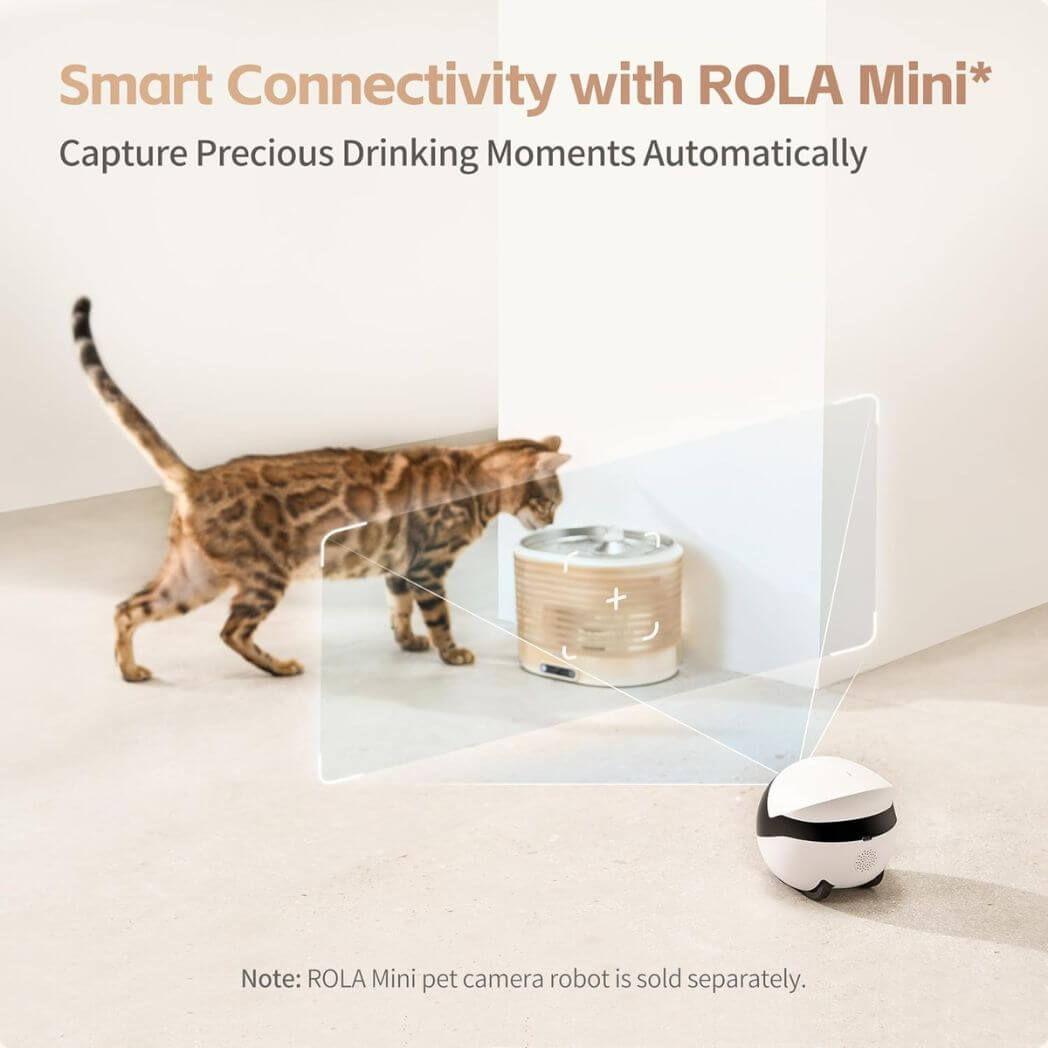 Enabot EBO ROLA Cat Water Fountain – Image 4