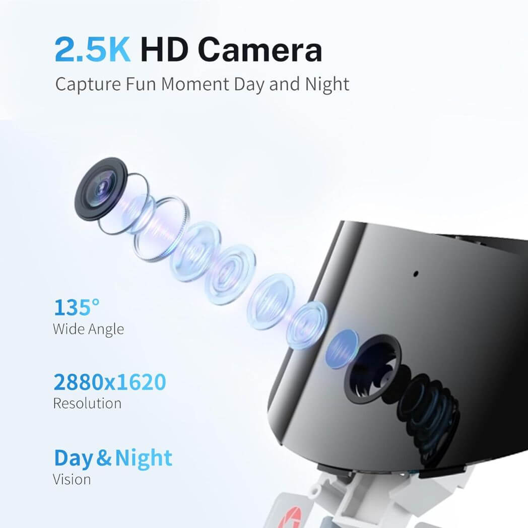 Enabot EBO ROLA PetPal 2.5K Robot Camera – Image 4