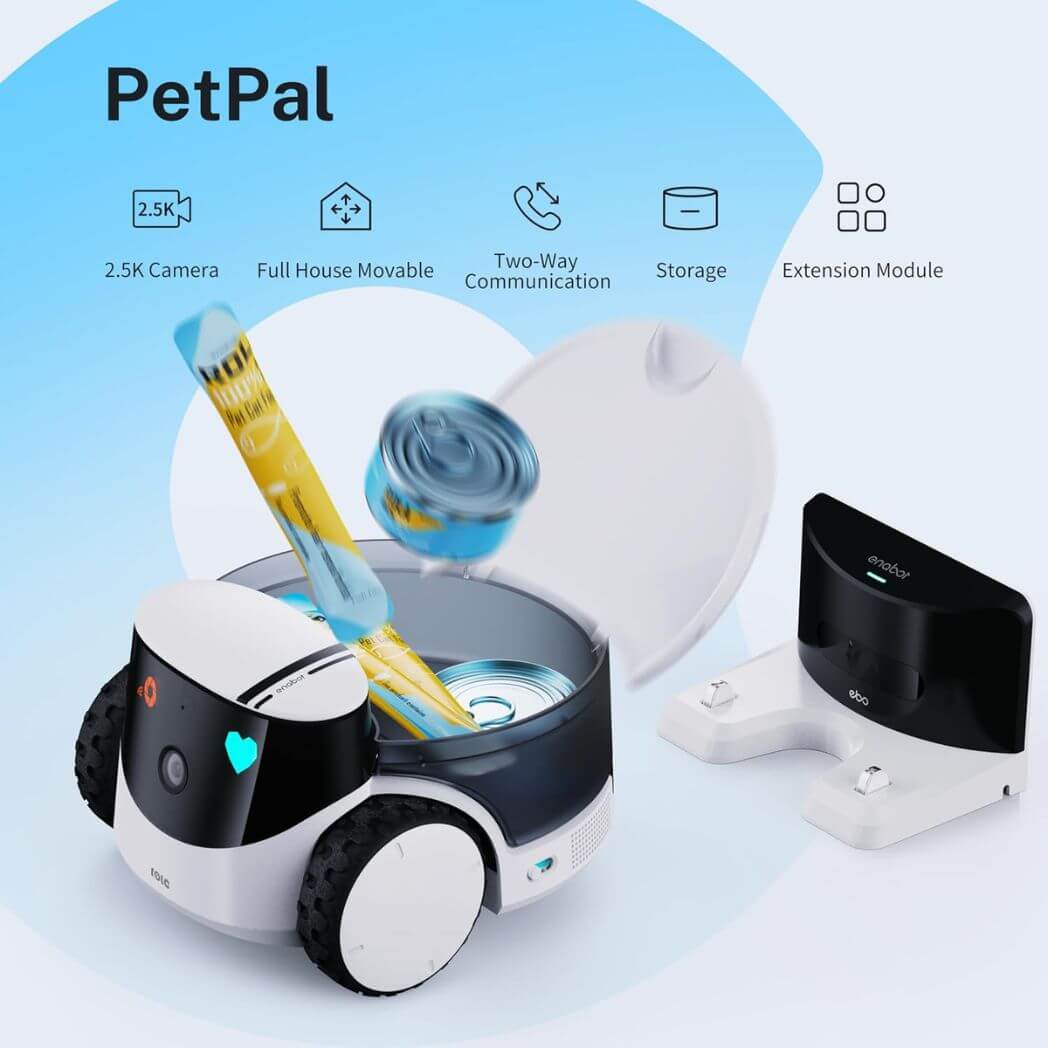 Enabot EBO ROLA PetPal 2.5K Robot Camera – Image 5