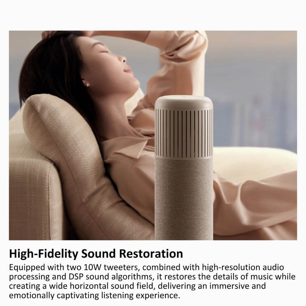 Ezvalo Tuner Hifi Bluetooth Speaker with Ambient Lighting – Image 3