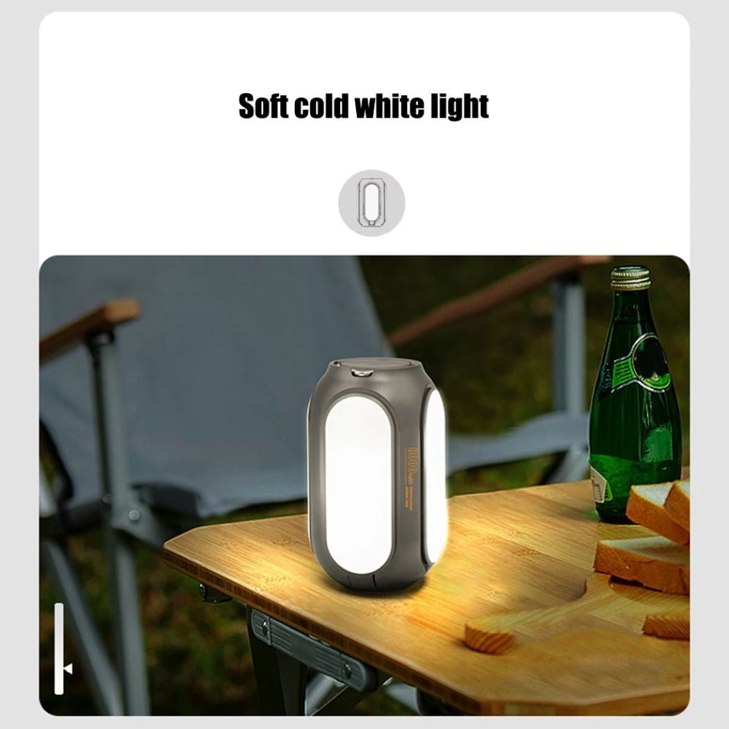 8000mAh Foldable LED Camping Lantern Power Bank 6 Mode Hanging – Image 7