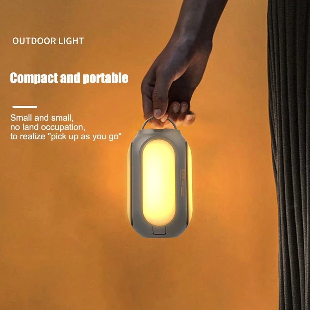8000mAh Foldable LED Camping Lantern Power Bank 6 Mode Hanging – Image 3