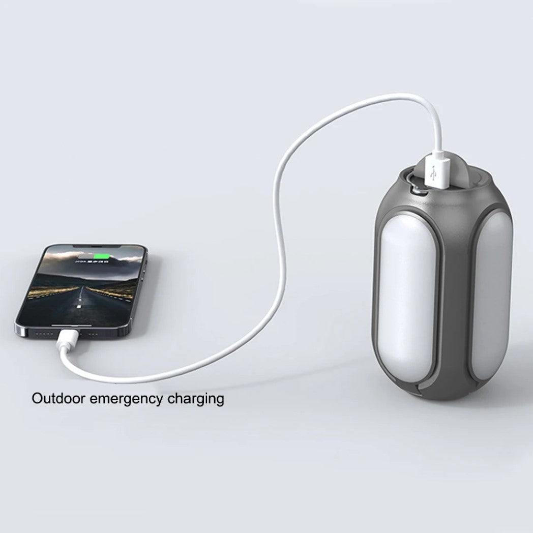 8000mAh Foldable LED Camping Lantern Power Bank 6 Mode Hanging – Image 8