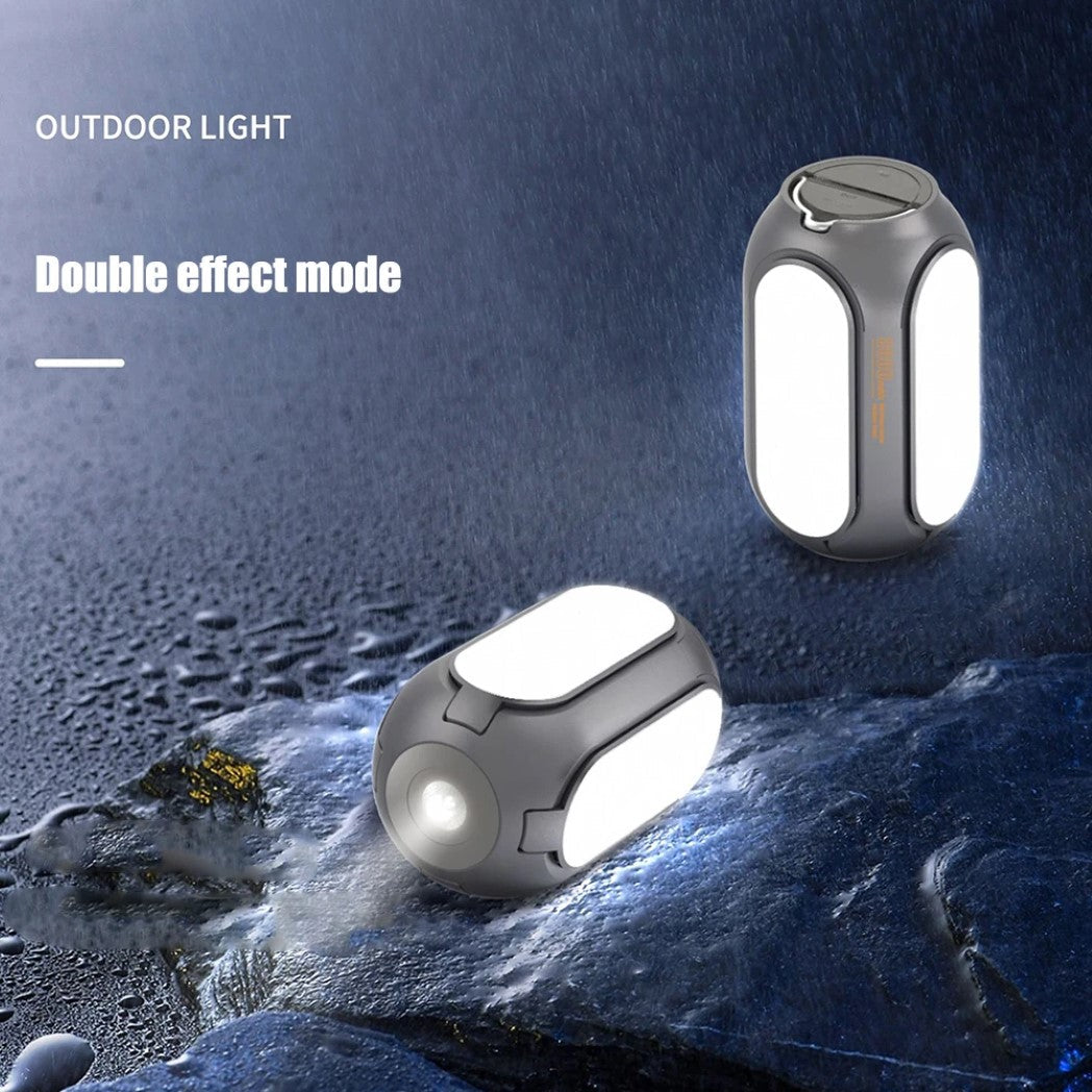 8000mAh Foldable LED Camping Lantern Power Bank 6 Mode Hanging – Image 2