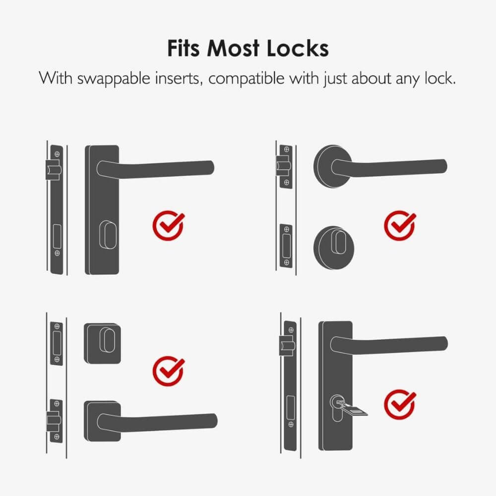 GIMDOW Smart Lock – Hassle-Free Keyless Security Solution with AES Encryption – Image 2