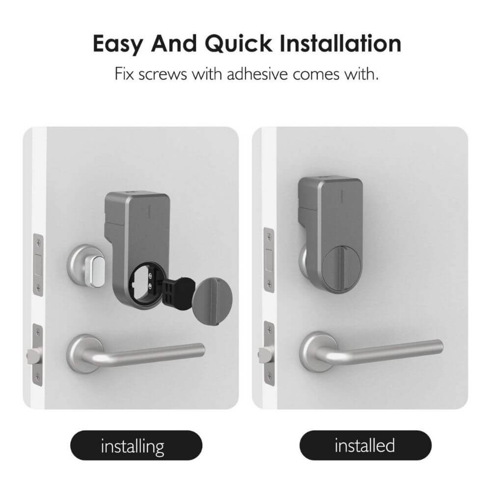 GIMDOW Smart Lock – Hassle-Free Keyless Security Solution with AES Encryption – Image 3