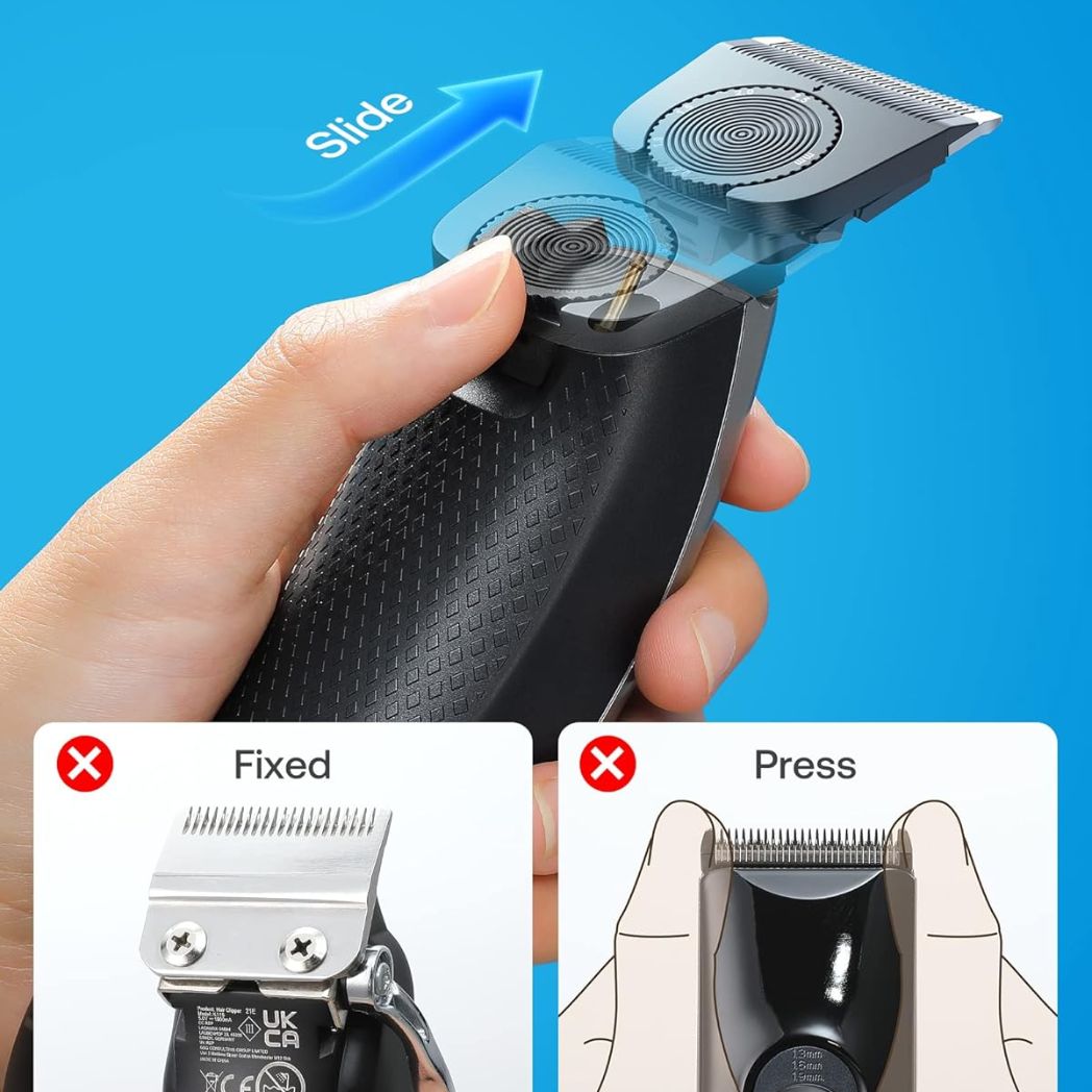 GLAKER HC2022 Professional Multifunctional Hair Clippers for Men – Image 3