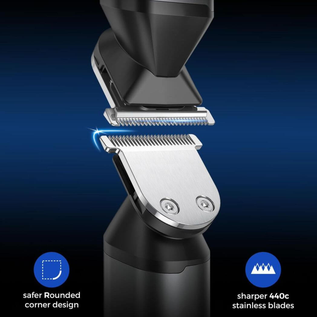 GLAKER 6-in-1 Complete Grooming Trimmer Kit CC5136 – Image 3