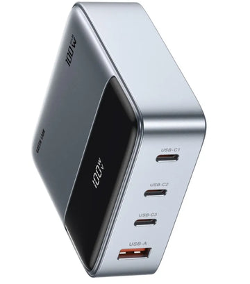 Green Lion 100W GaNPremium UK Plug Adapter