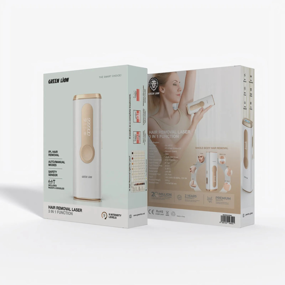 Green Lion Hair Removal Laser 3-in-1 Function – Image 2