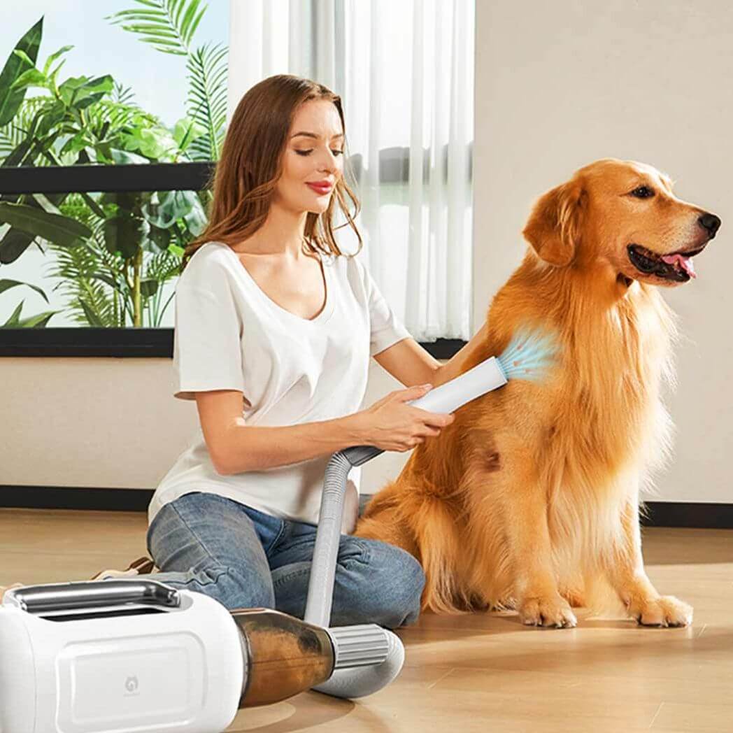 GULIGULI Shark 7-in-1 Pet Grooming Kit & Vacuum & Dryer – Image 10