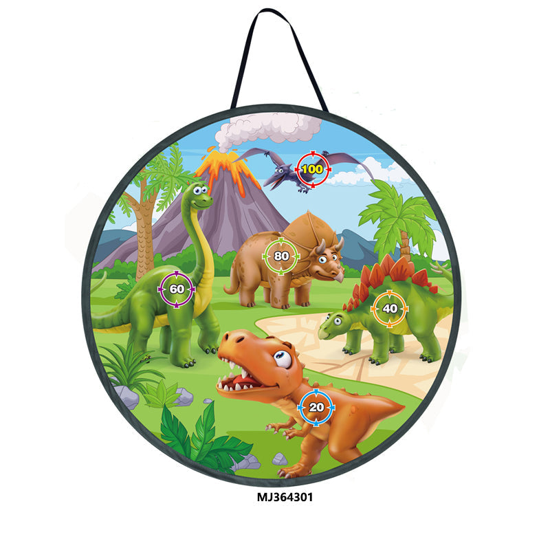 Dinosaur Shooting Practice Toy Set with Foam Dart Blasters – Fun Target Game for Kids – Image 4