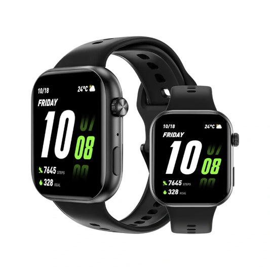 HONOR Choice Watch 2i Smartwatch 1.85 Inch AMOLED Bluetooth Calling 14 Day Battery Black