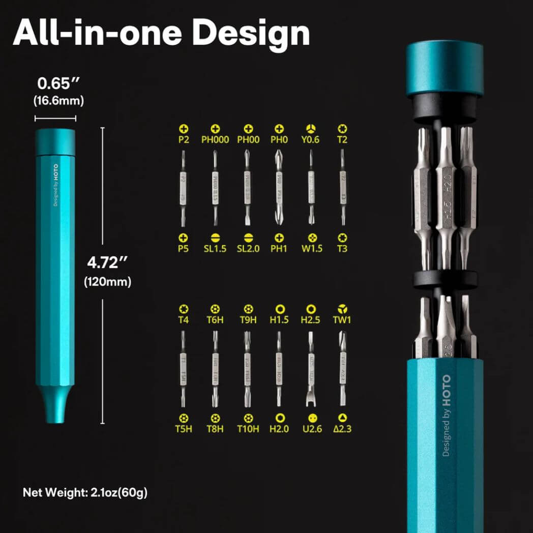 HOTO 24-in-1 Precision Screwdriver Pen – Image 4
