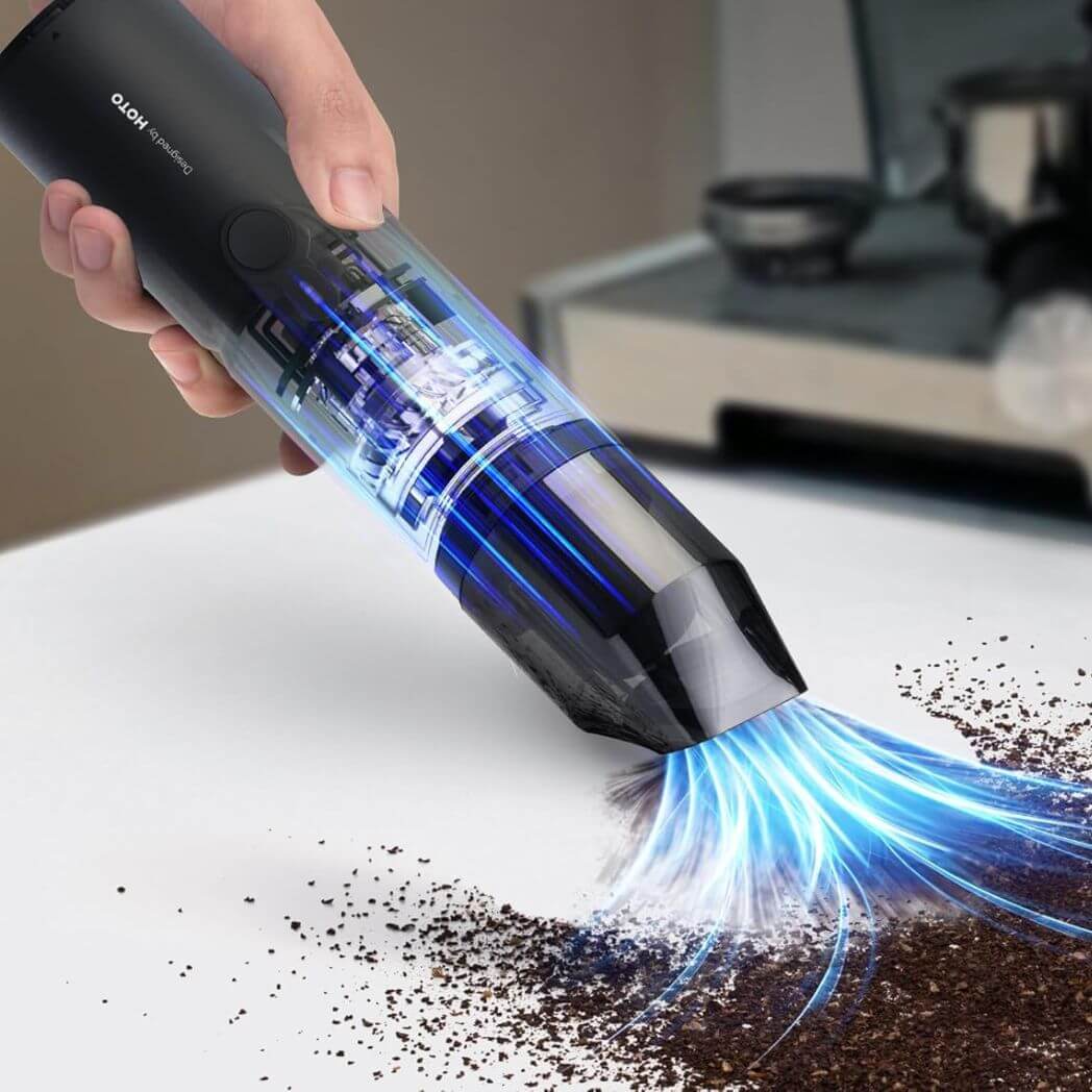 HOTO Compressed Air Capsule – 3-in-1 Vacuum + Blower + Inflator – Image 4