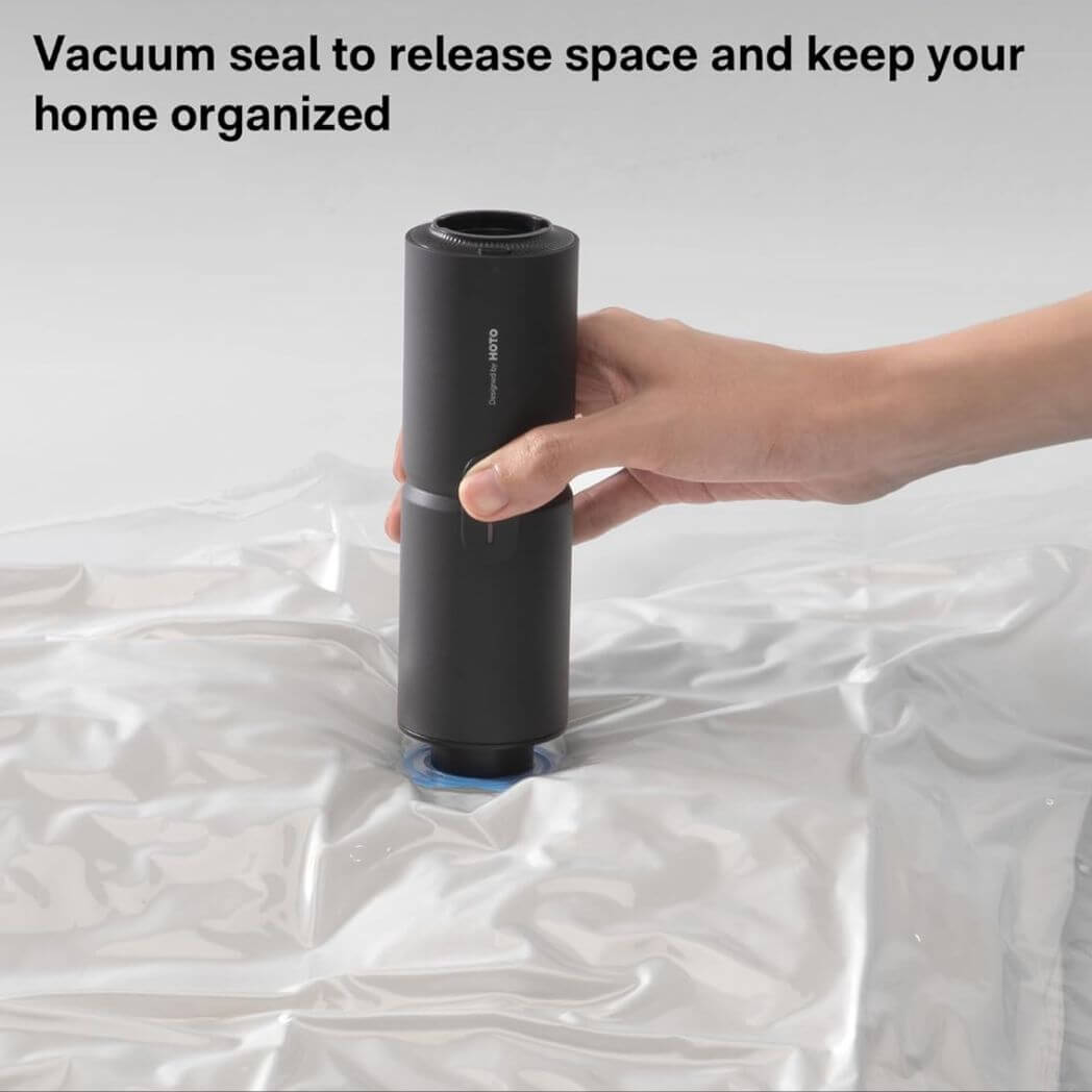 HOTO Compressed Air Capsule – 3-in-1 Vacuum + Blower + Inflator – Image 5