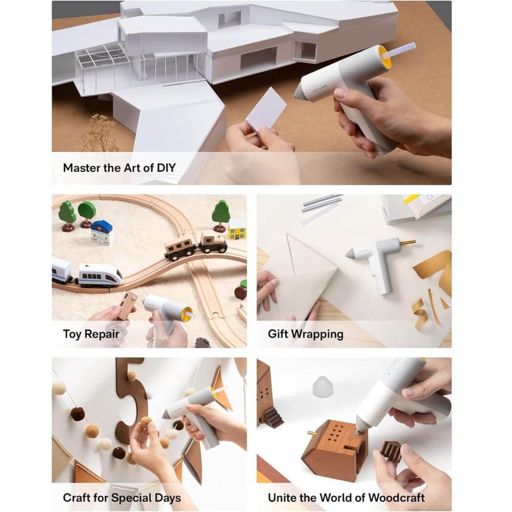 HOTO Glue Gun – Auto Dispensing Easyflow Hot Glue Gun with Glue Sticks – Image 4