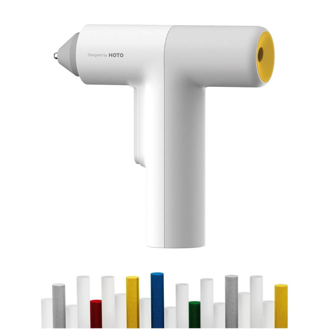 HOTO Glue Gun – Auto Dispensing Easyflow Hot Glue Gun with Glue Sticks