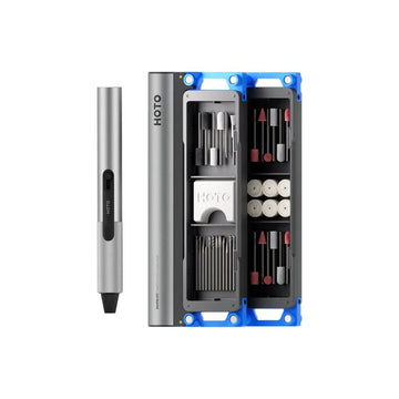 HOTO SNAPBLOQ R-A04 Electric Mini Rotary Tool Kit – 38-Piece Accessory Set