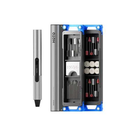 HOTO SNAPBLOQ R-A04 Electric Mini Rotary Tool Kit – 38-Piece Accessory Set
