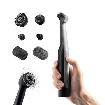 HOTO Wand – Cordless Spin Scrubber – 12 Piece Ultimate Kit