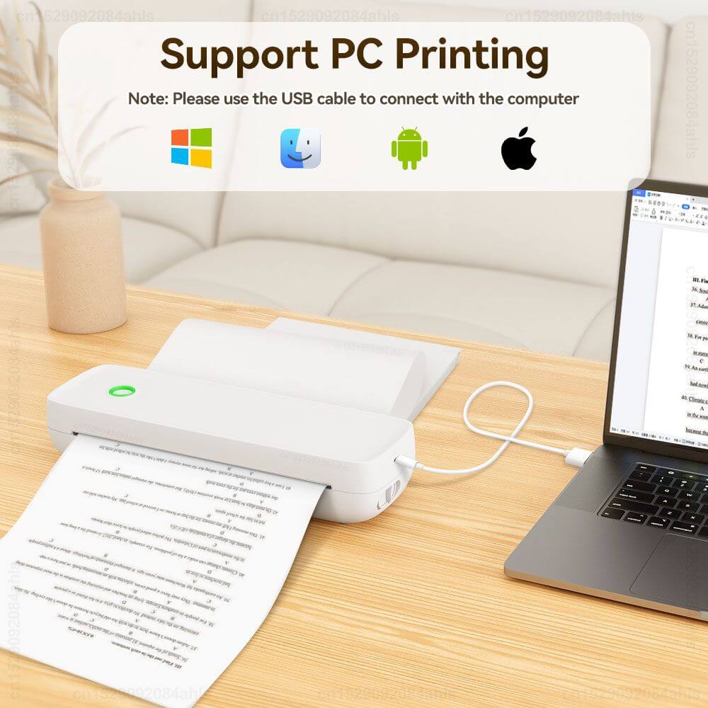 HPRT GT1 A4 WiFi Thermal Printer for Home Suit – Image 5
