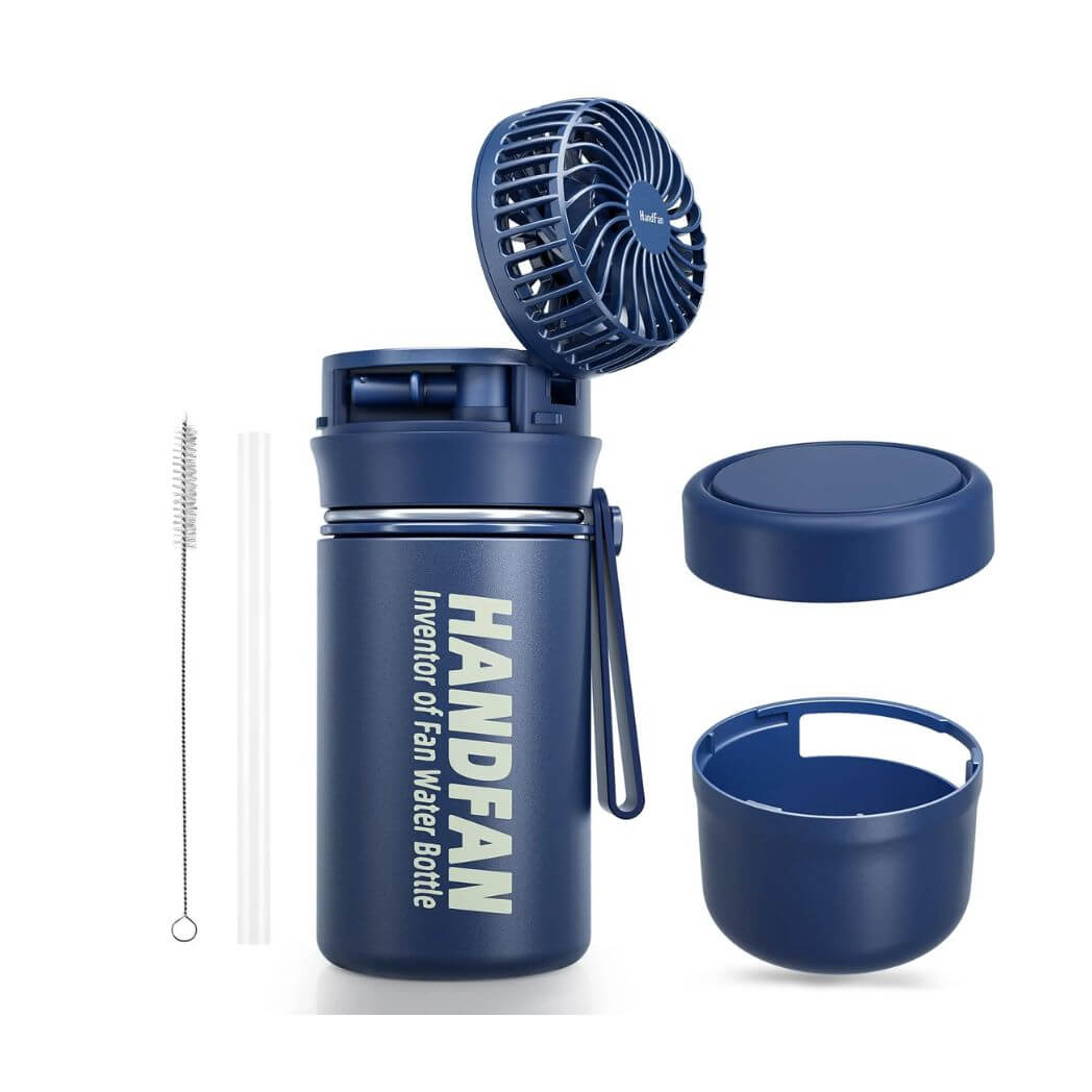 HandFan Water Bottle with Fan 12oz/24oz Hot & Cold – Image 9