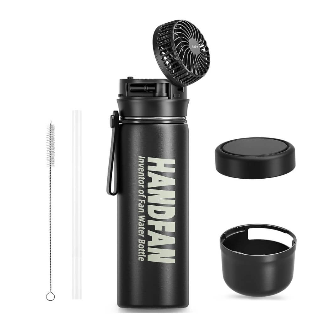HandFan Water Bottle with Fan 12oz/24oz Hot & Cold – Image 10