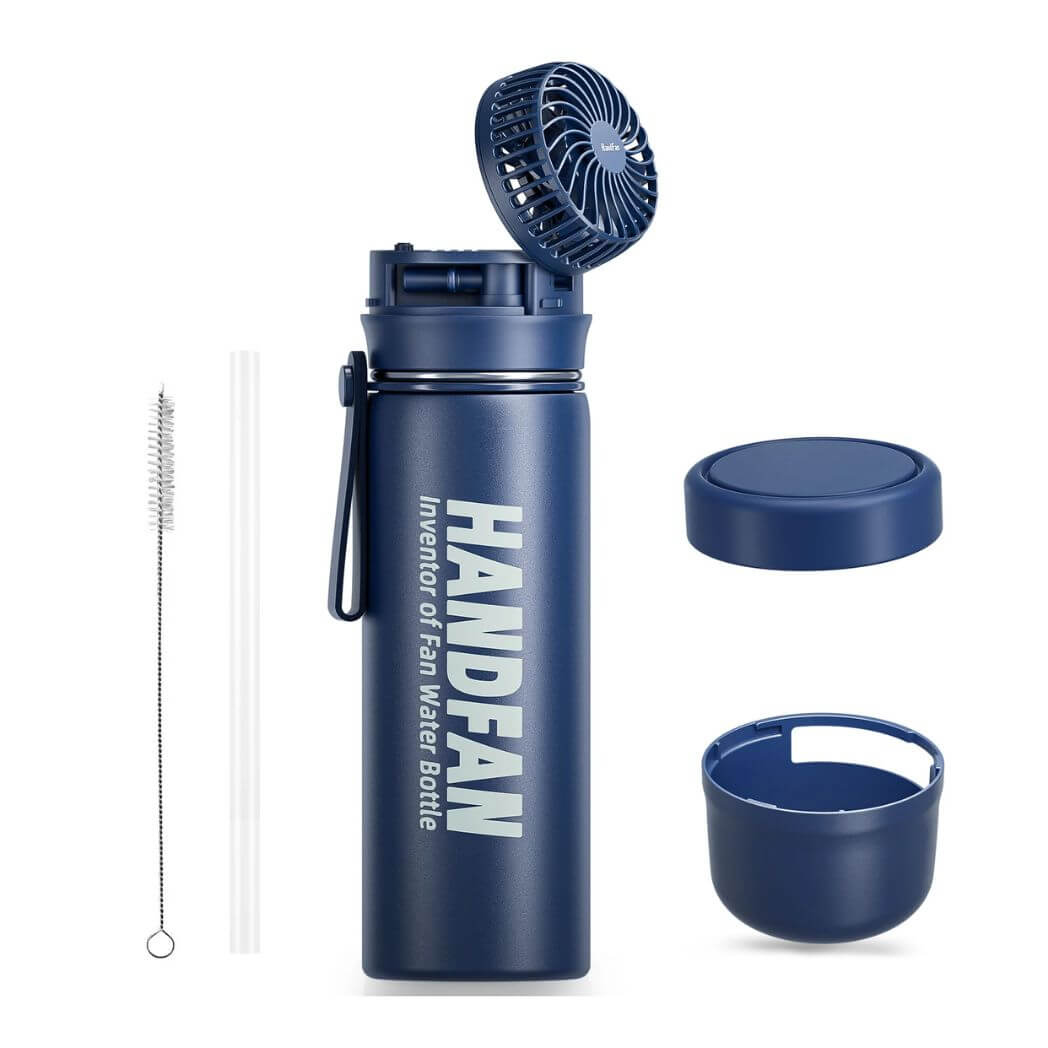 HandFan Water Bottle with Fan 12oz/24oz Hot & Cold – Image 11