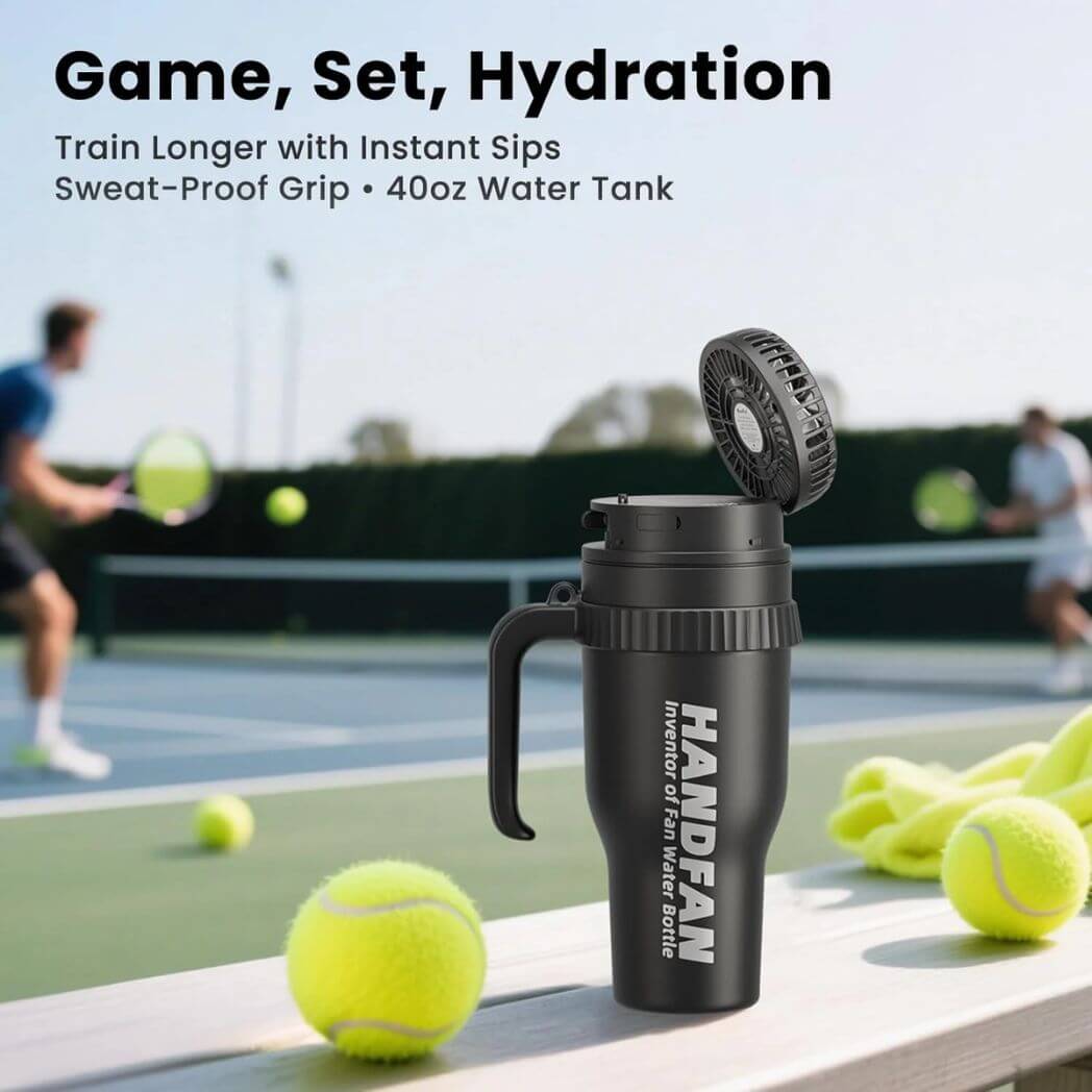 HandFan M440 Portable Water Smart Bottle with Fan – Image 6