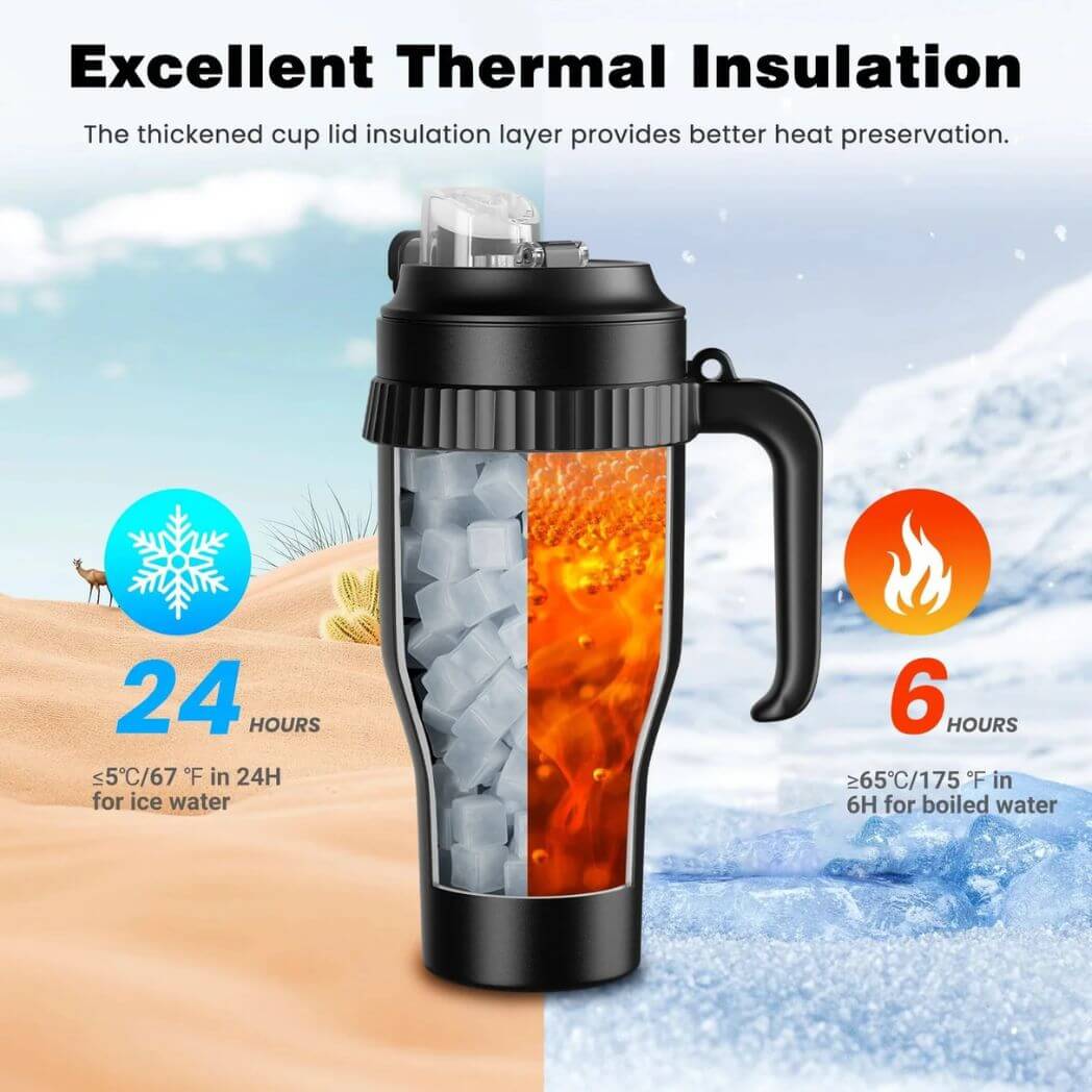 HandFan M440 Portable Water Smart Bottle with Fan – Image 9